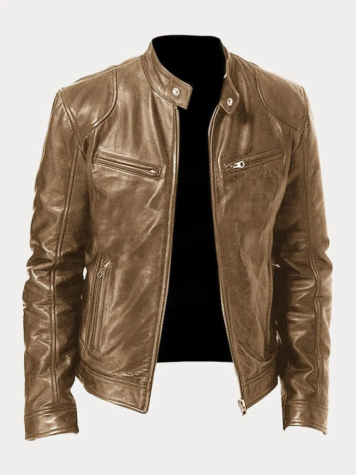 Rafael™ | Casual Leather Jacket