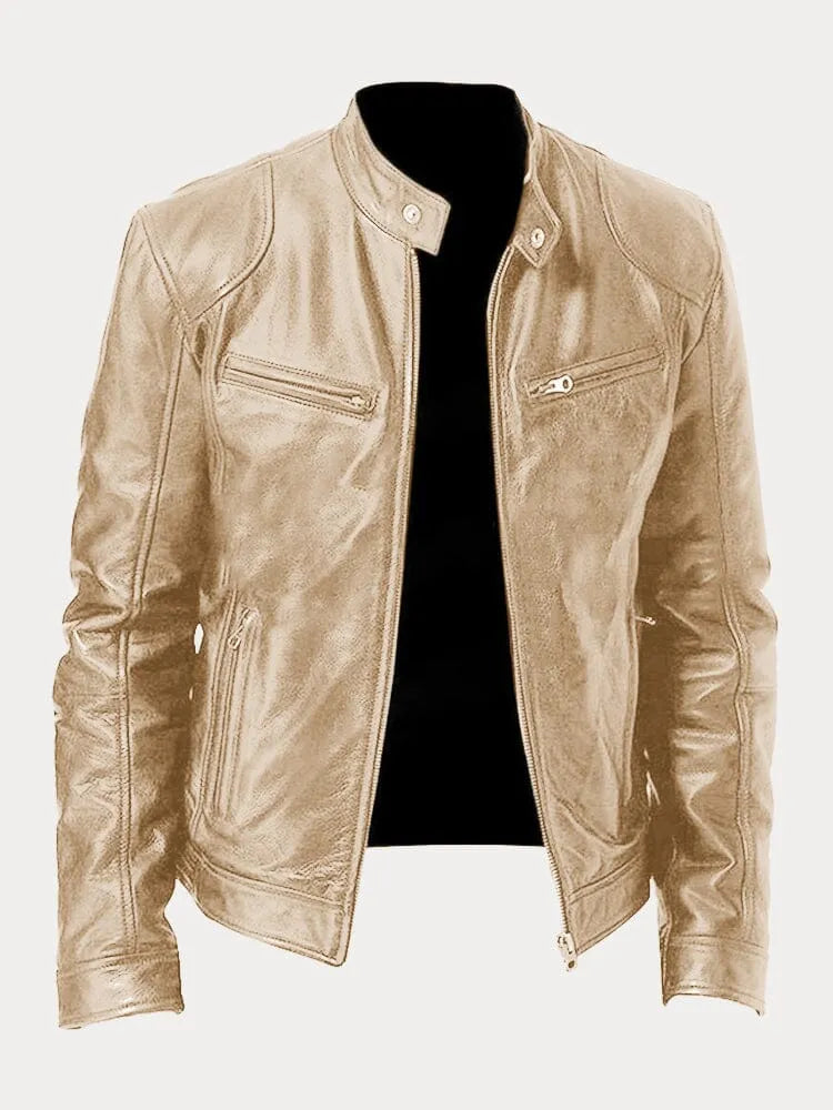 Rafael™ | Casual Leather Jacket
