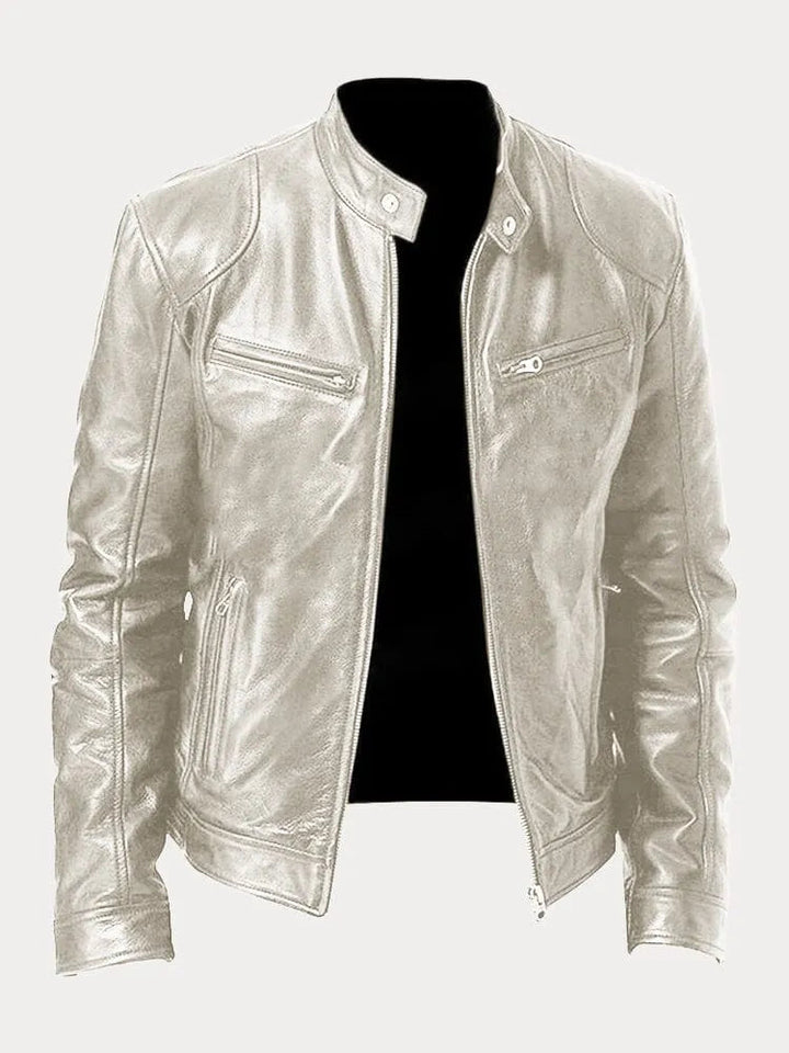 Rafael™ | Casual Leather Jacket