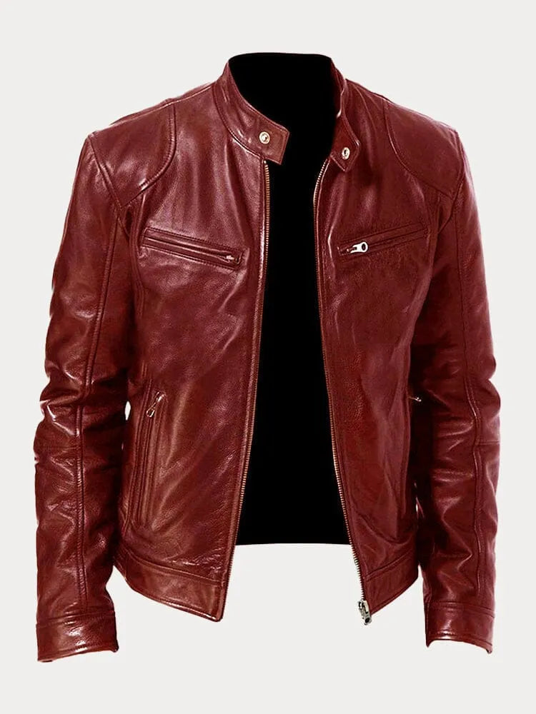 Rafael™ | Casual Leather Jacket