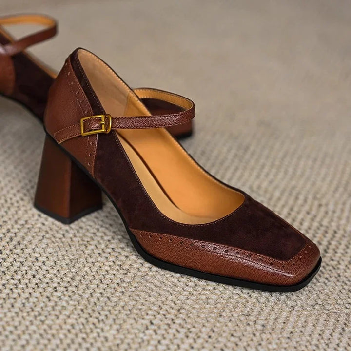 Ellie™ | Classic Leather Pumps