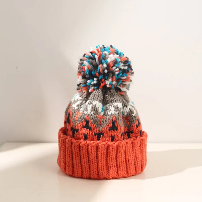 Tamara™ | Cosy Snowflake Pom Beanie
