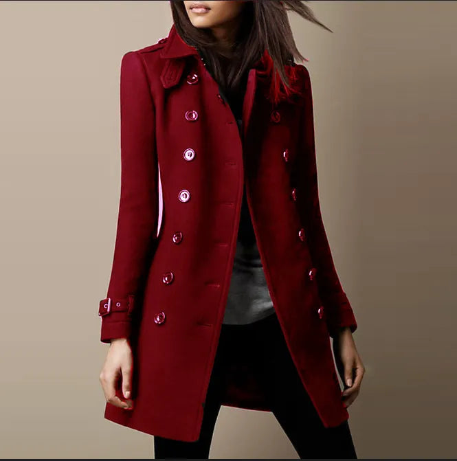 Maude | Stylish Double-Breasted Coat