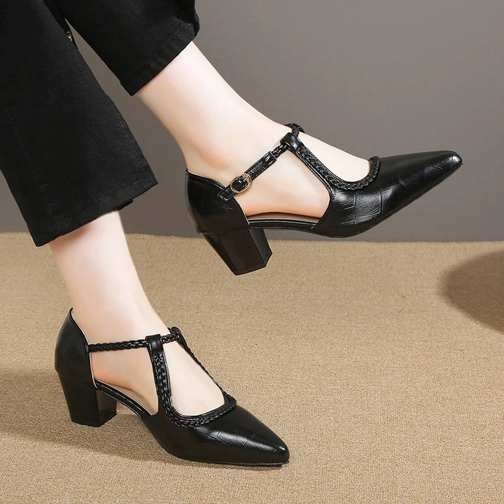 Vivette™ | Classic T-Strap Shoes