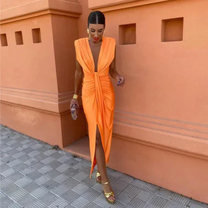 Daisy | Elegant Pleated Dress