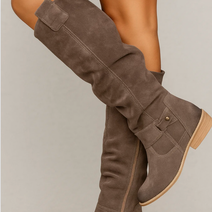 Coraline™ | Elegant Suede Boots