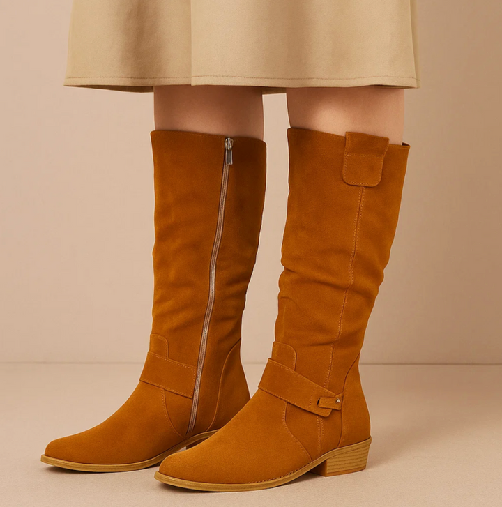 Coraline™ | Elegant Suede Boots