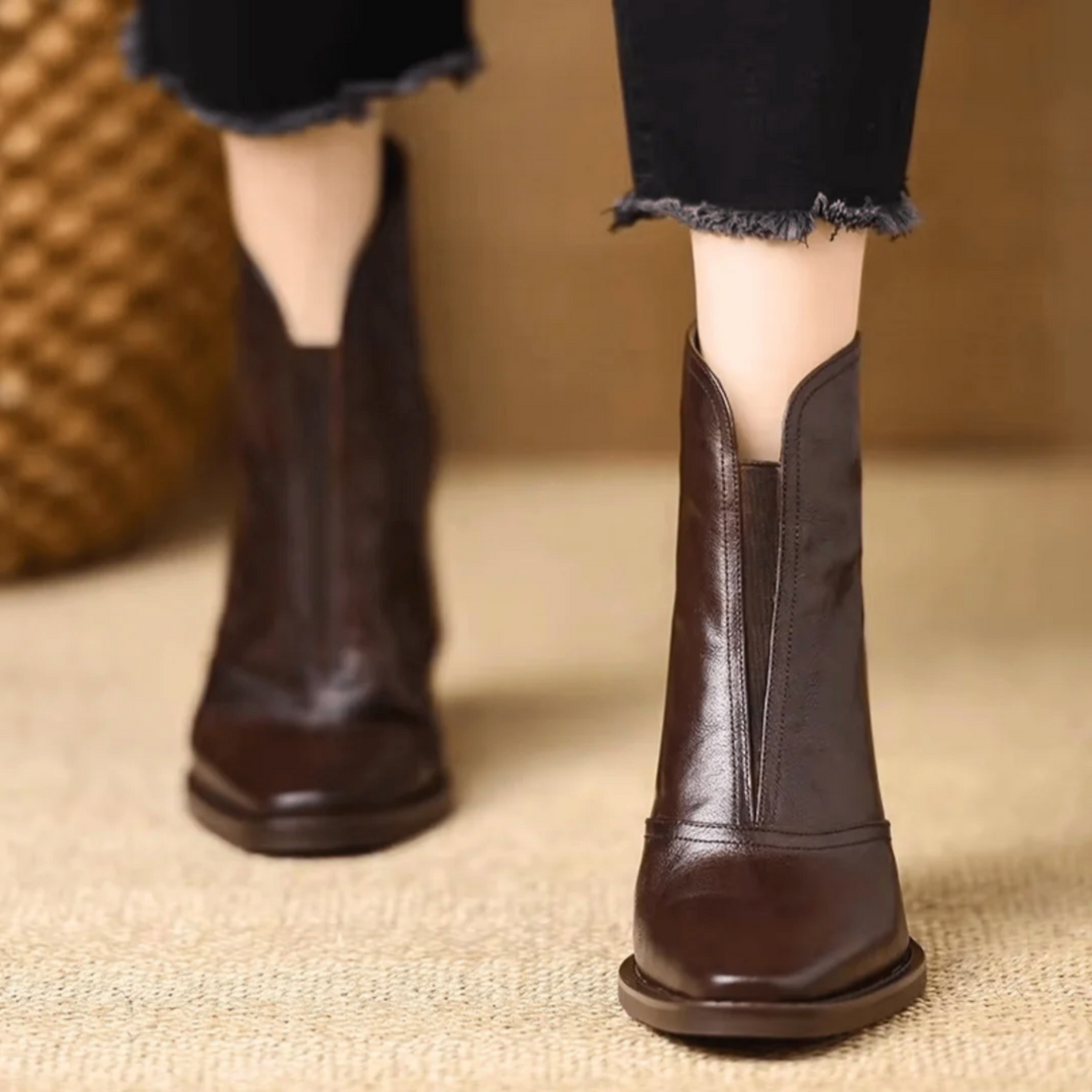 Lyla™ | Elegant Slip-On Boots