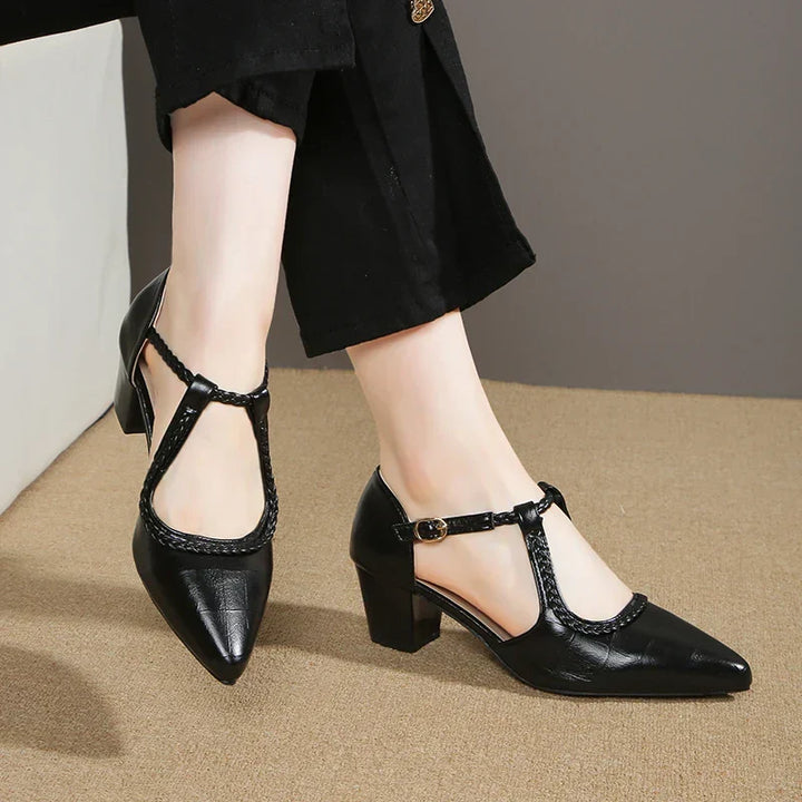 Vivette™ | Classic T-Strap Shoes