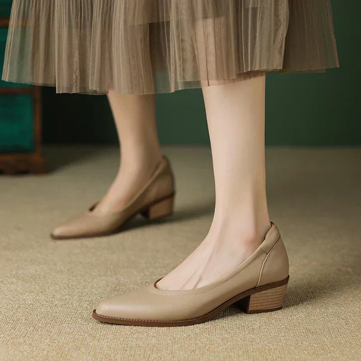 Michela™ | Graceful Mid-Heel Shoes