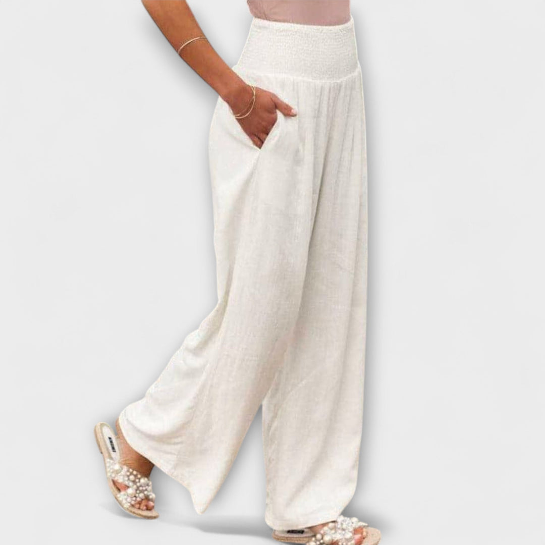 Thea™ | Casual Wide-Leg Trousers