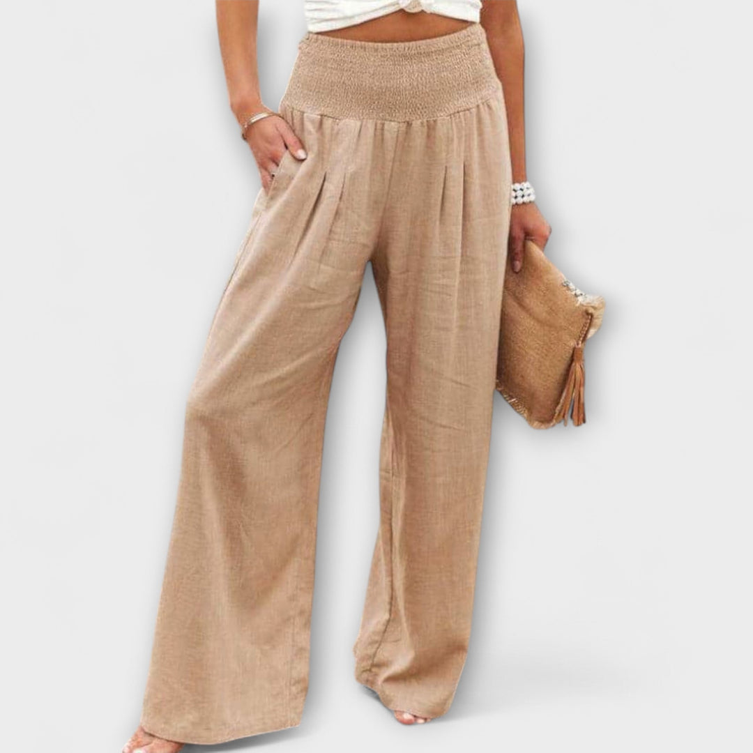 Thea™ | Casual Wide-Leg Trousers