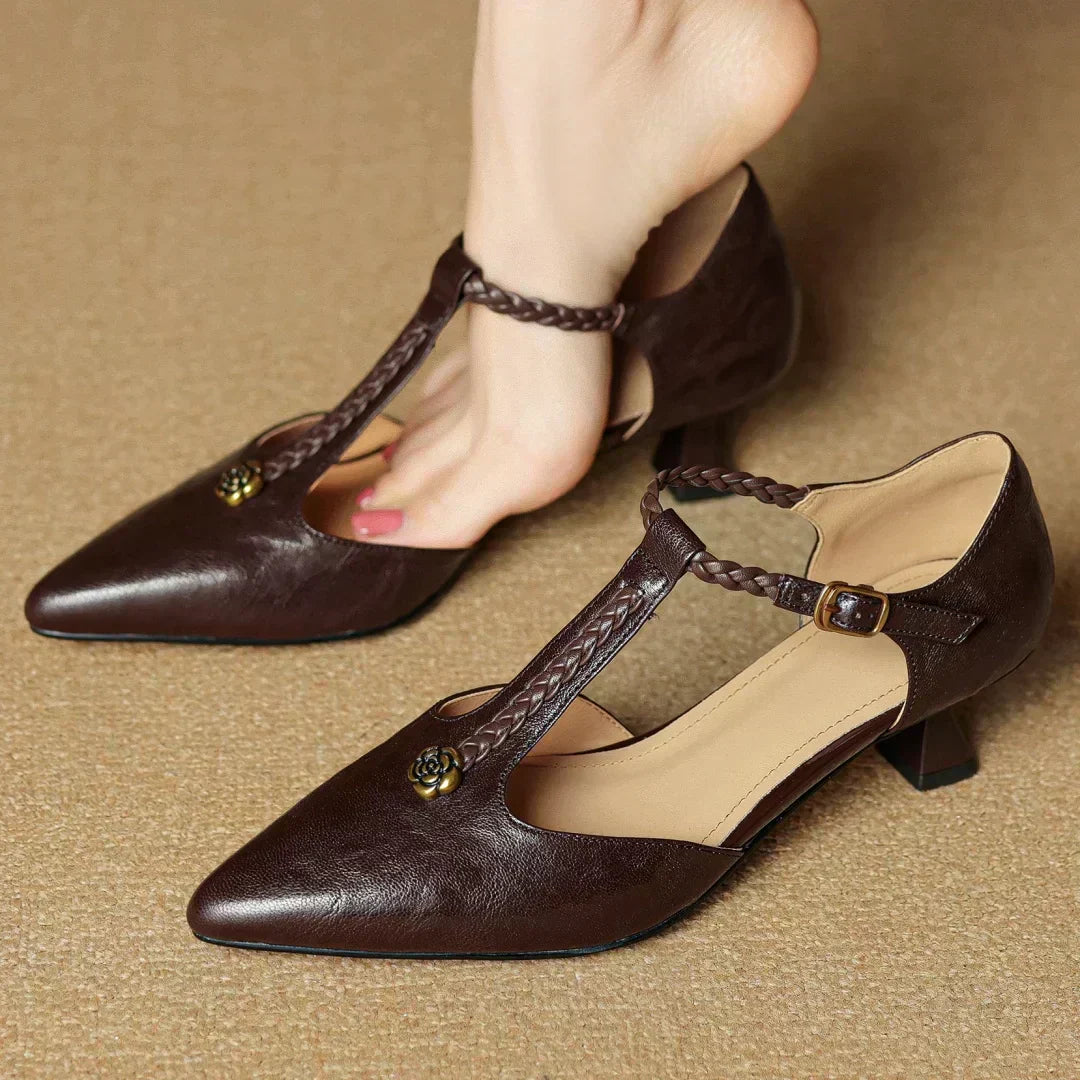 Kathy™ | Elegant Leather Sandals