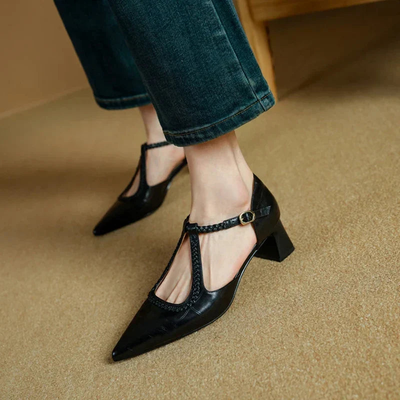 Josephine™ | Classic Leather Heels