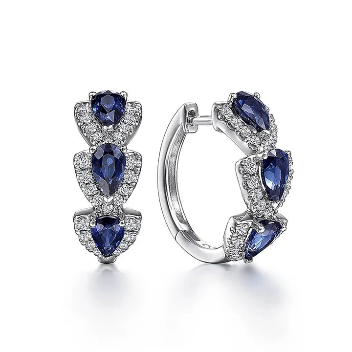 Cleo™ | Sapphire Earrings