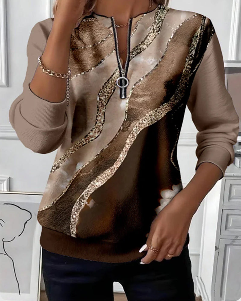 Olivia | Half-Zip Sweatshirt