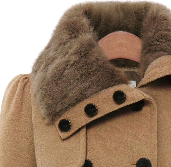 Christina - Faux Fur Coat