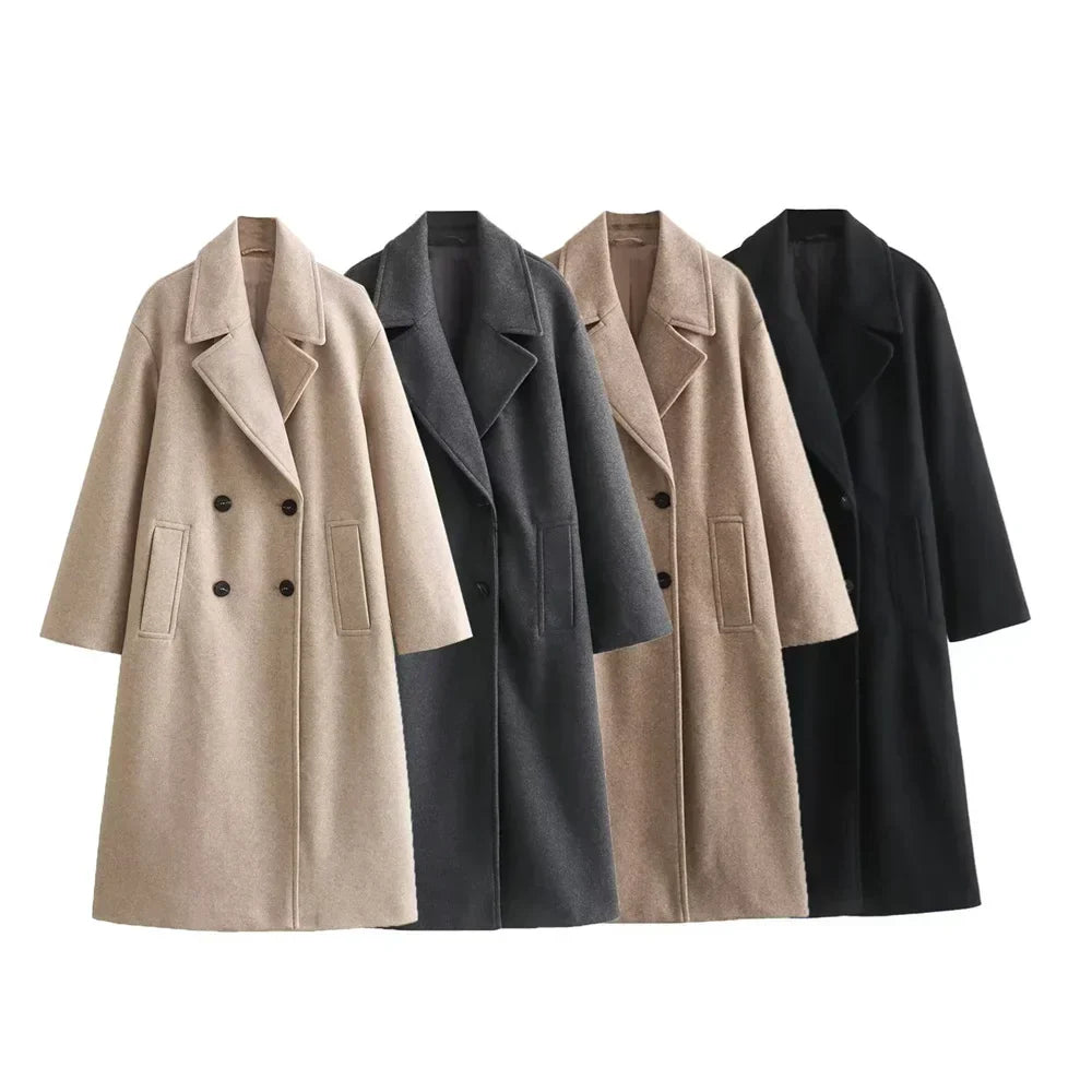 Sarah - Warm winter coat with an elegant design