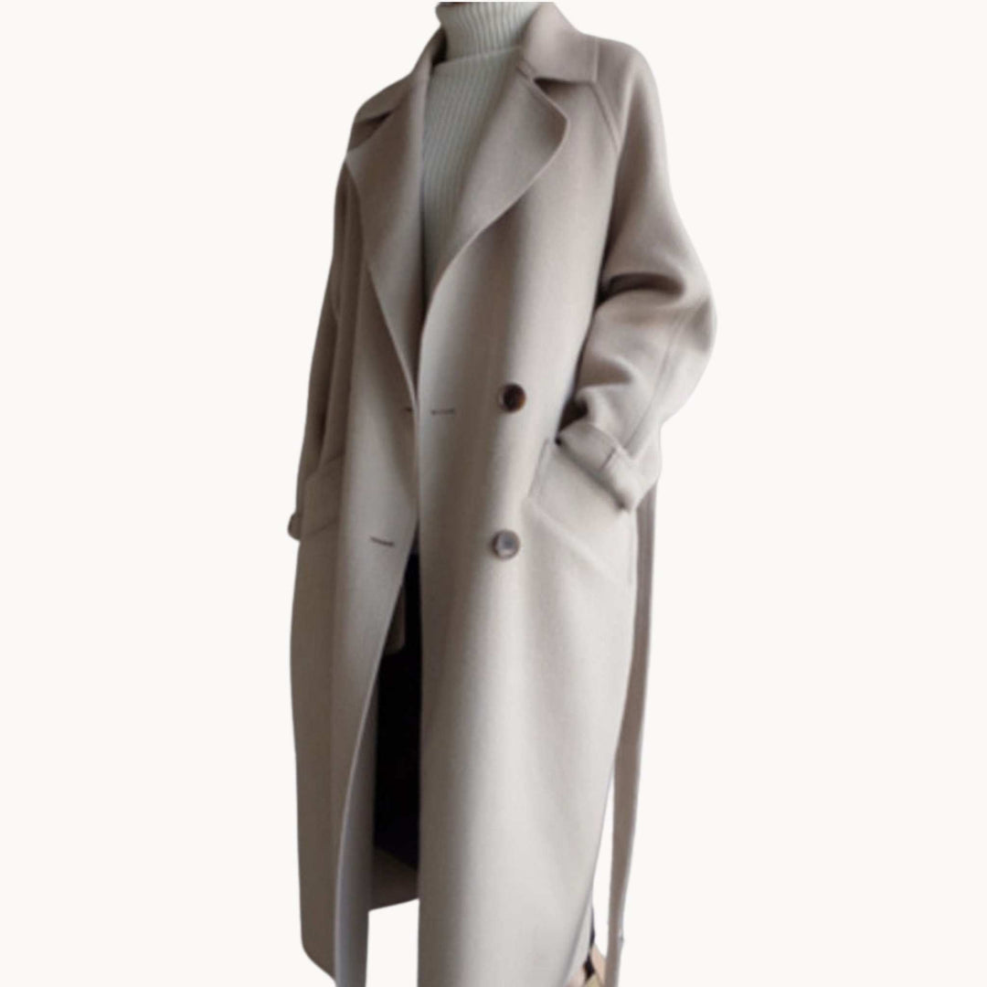 Cerys | Wool-Blend Trench Coat