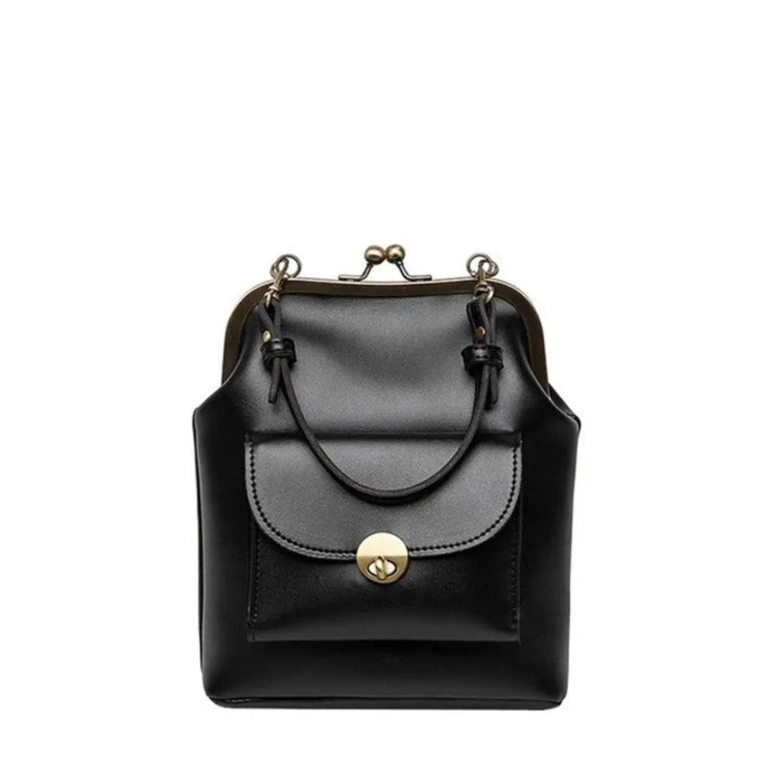 Selmira – Vintage Bag with Kiss-Lock Closure