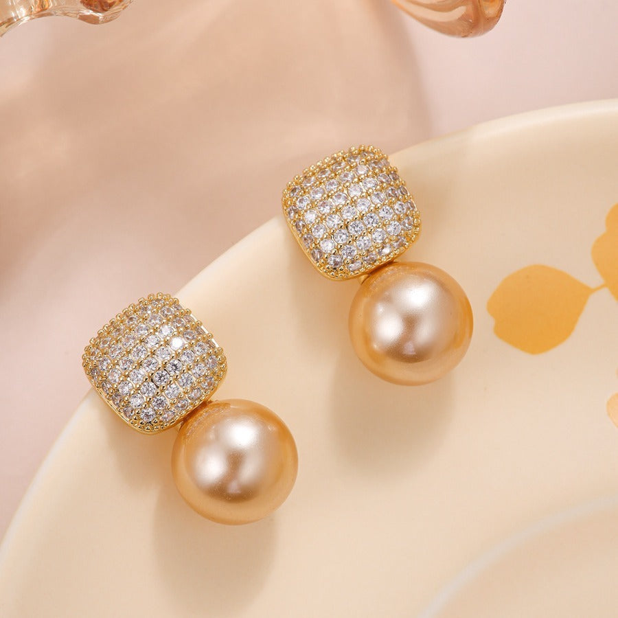 Eliza™ | Statement Pearl Earrings