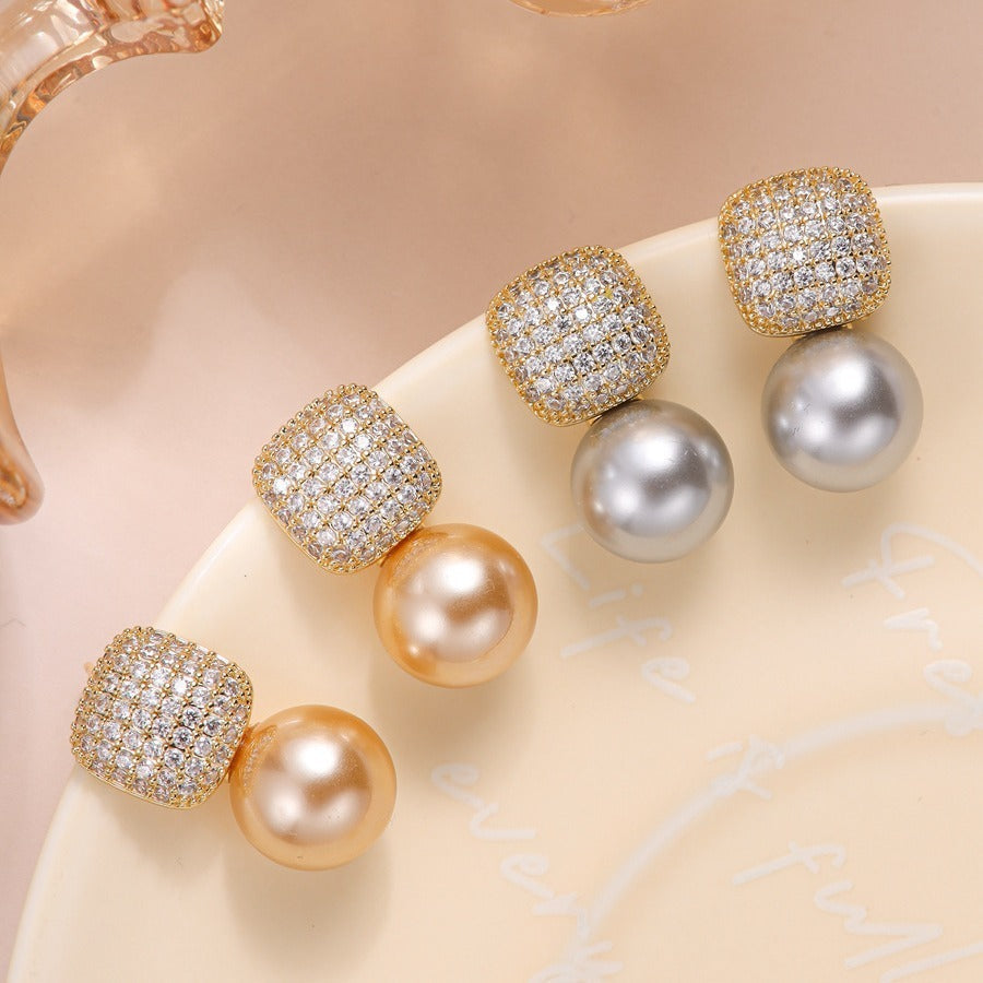 Eliza™ | Statement Pearl Earrings