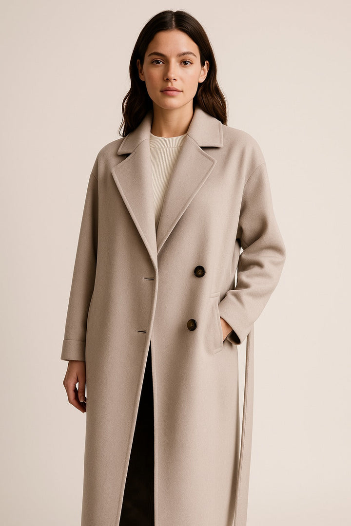 Cerys | Wool-Blend Trench Coat