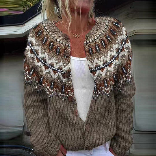 Adeline Vintage Knit Cardigan