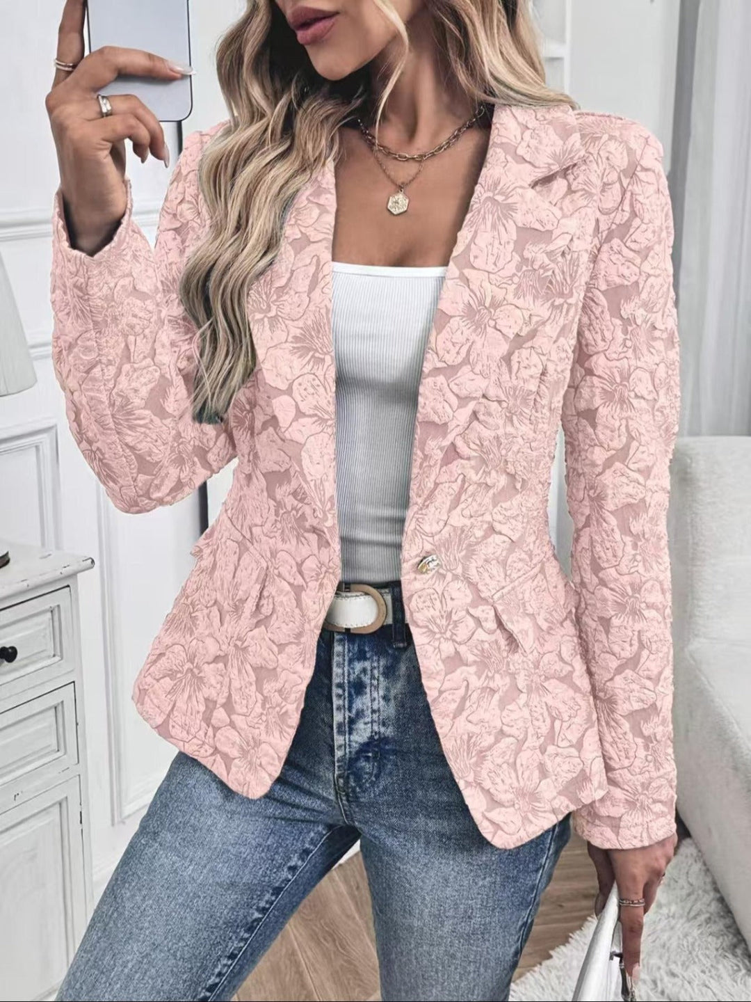 Paloma | Paisley Jacquard Blazer