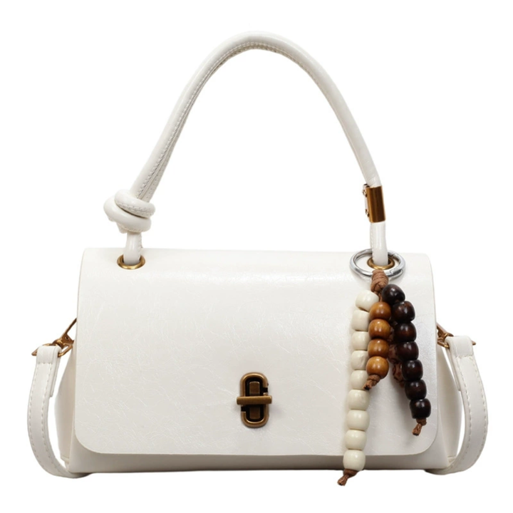 Camille™ | Glossy Oil-Wax Satchel Bag