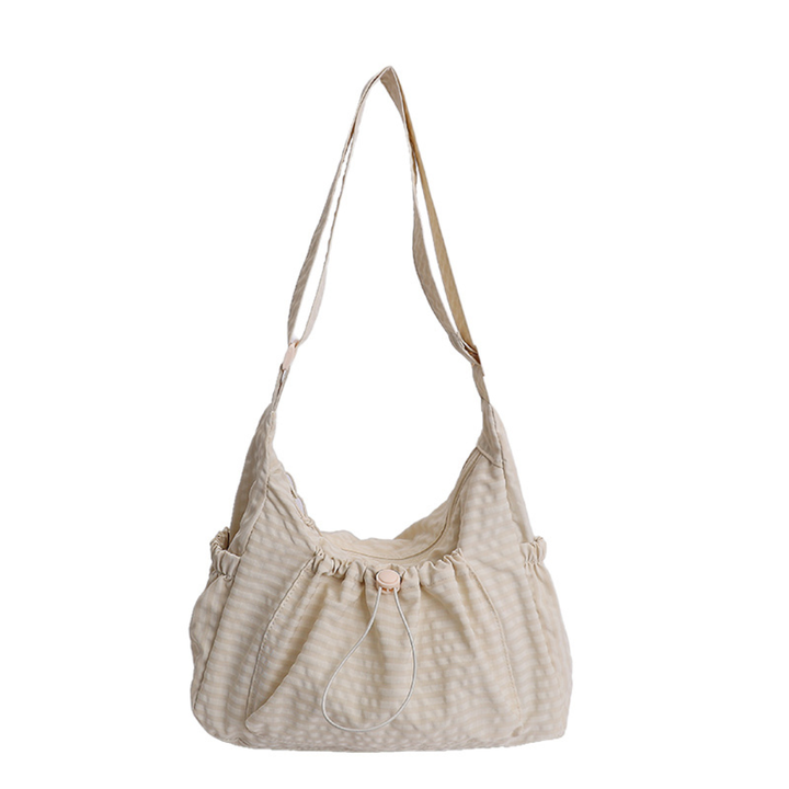Harlow™ | Plaid Drawstring Cloud Hobo Bag