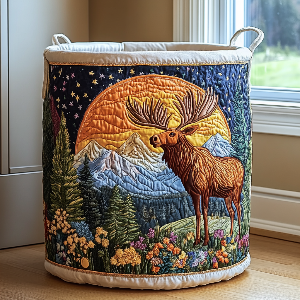 Naomi™ | Forest Laundry Basket