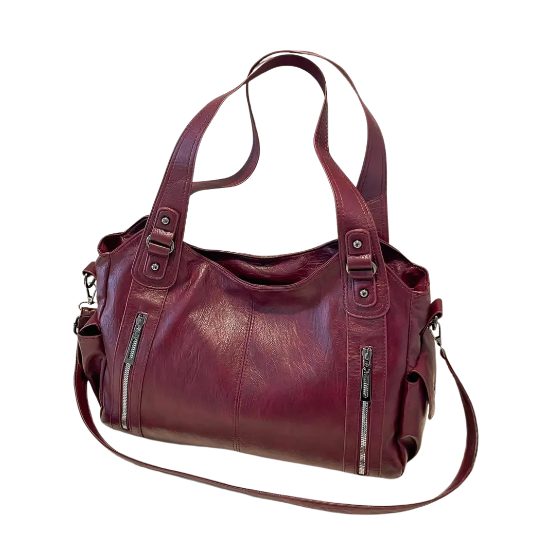 Rexie™ | Punk Rivet Accent Shoulder Bag