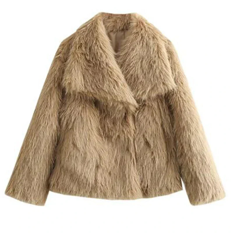 Charnotte | Chic Faux-Fur Winter Jacket