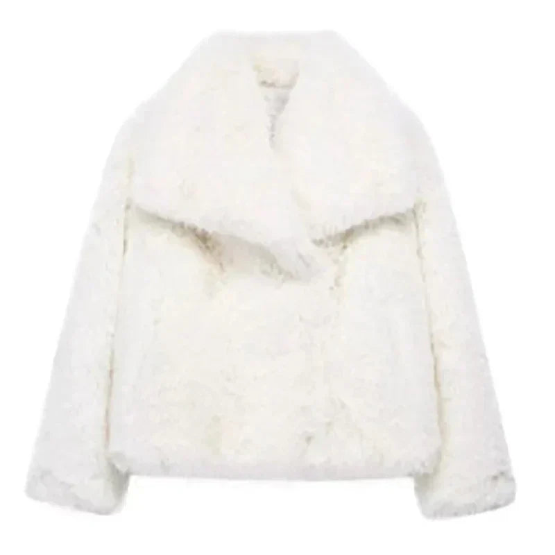 Charnotte | Chic Faux-Fur Winter Jacket