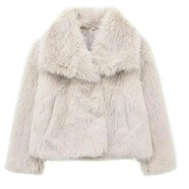 Charnotte | Chic Faux-Fur Winter Jacket