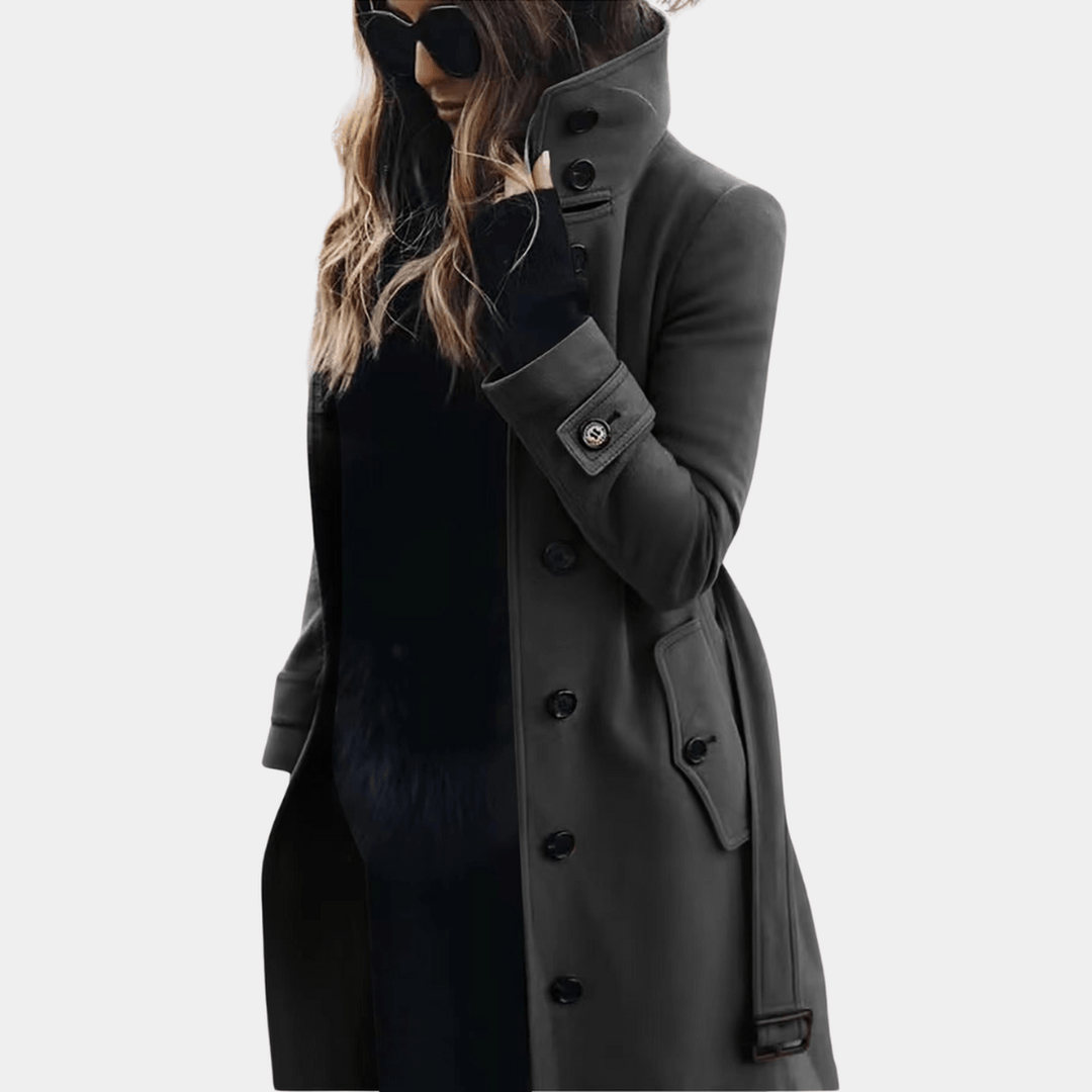 Odette | Elegant Warm Trench Coat