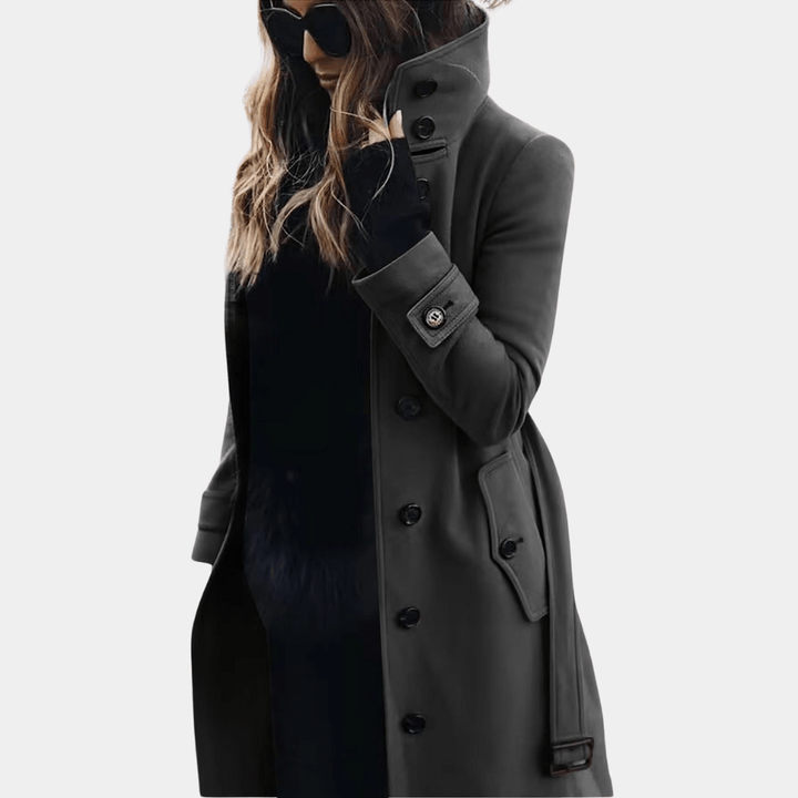 Odette | Elegant Warm Trench Coat