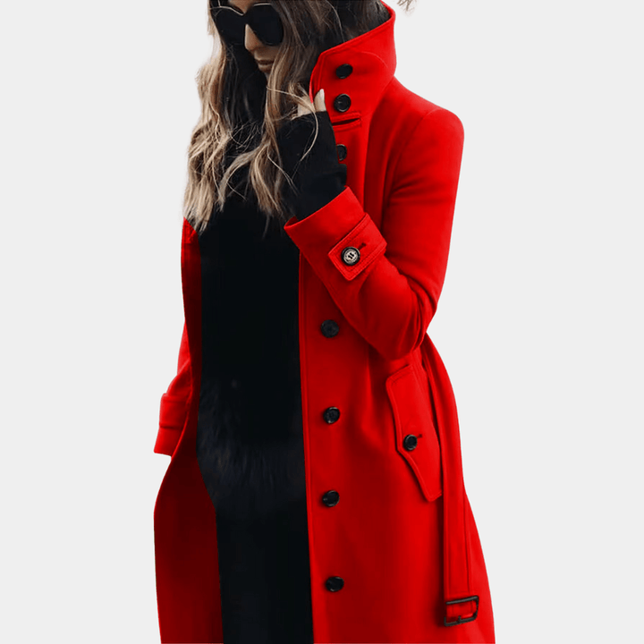 Odette | Elegant Warm Trench Coat