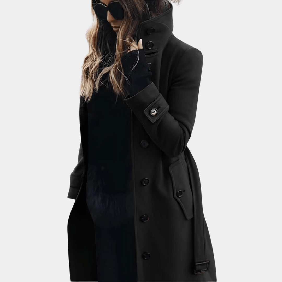 Odette | Elegant Warm Trench Coat