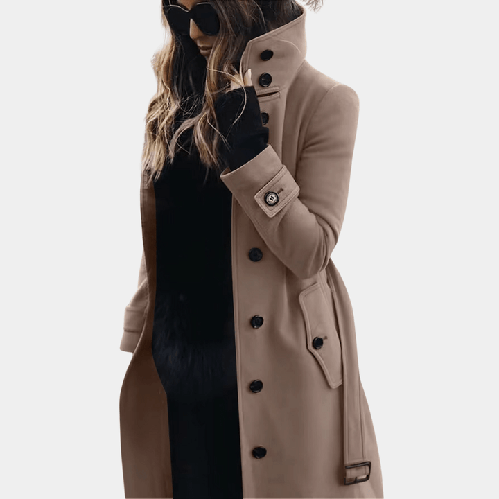 Odette | Elegant Warm Trench Coat