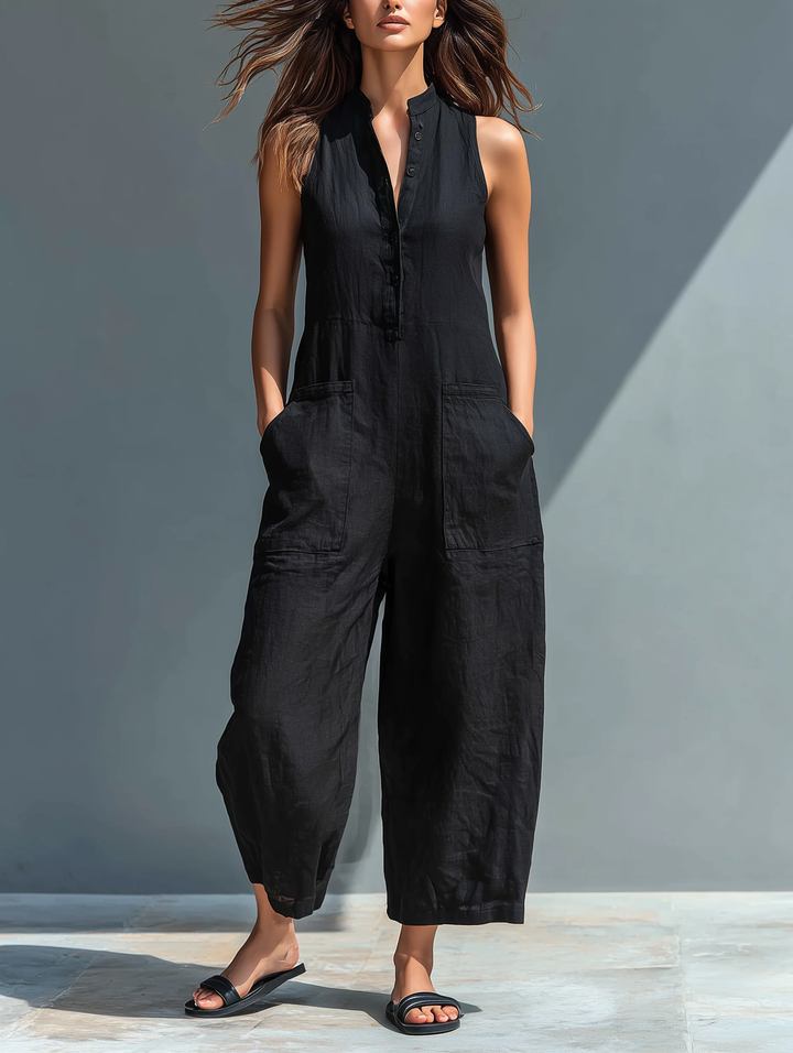 Lotte™ | Sleek Sleeveless Jumpsuit