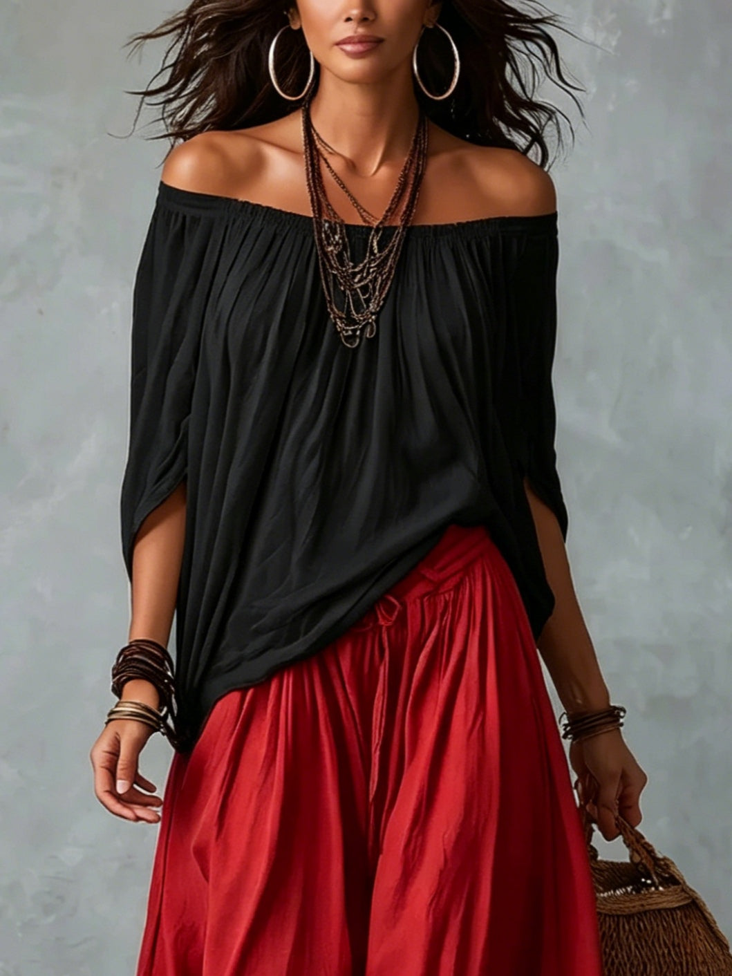 Lila | Off-Shoulder Two-Piece Set