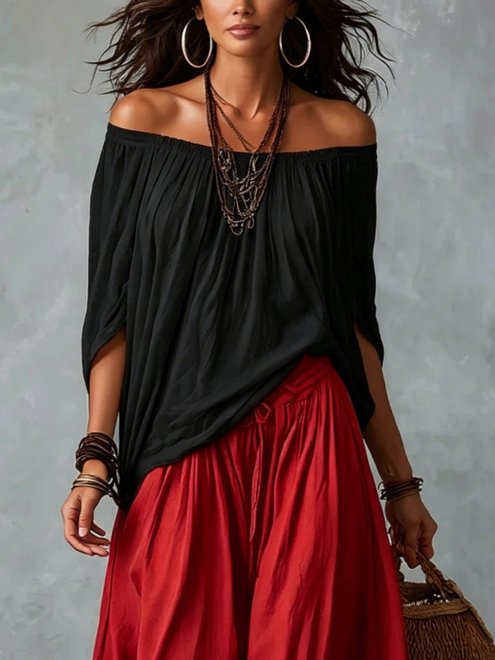 Lila | Off-Shoulder Two-Piece Set