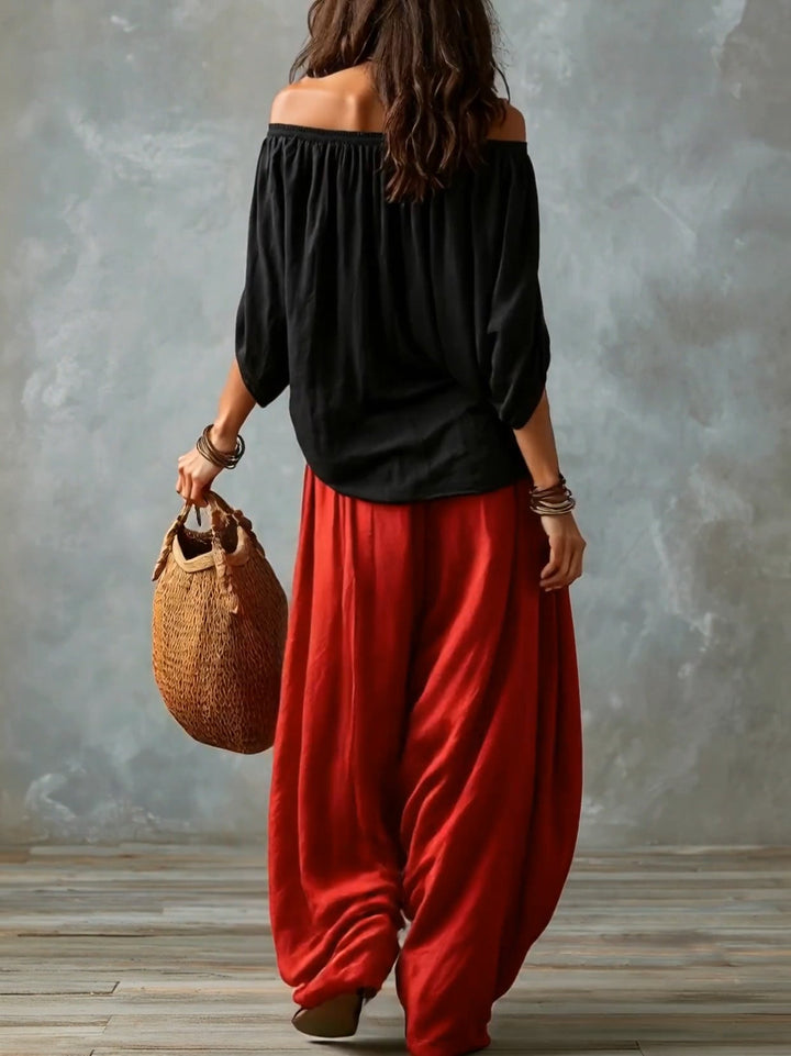 Lila | Off-Shoulder Two-Piece Set