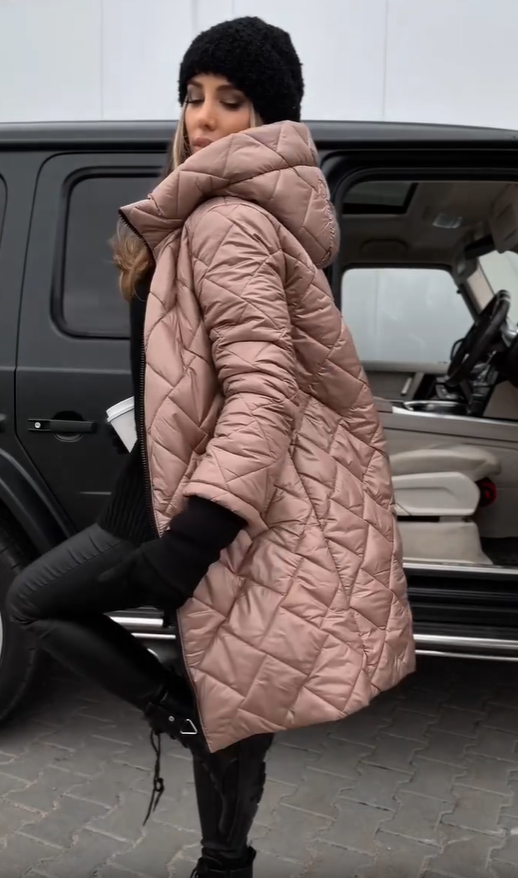 Bogna | Quilted Hooded Winter Coat