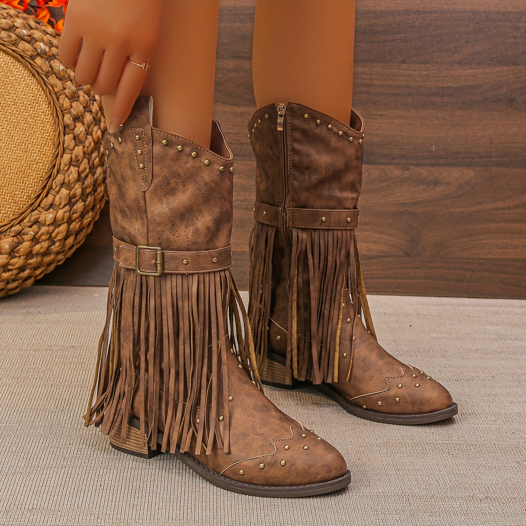 Aurelia™ | Western Tassel Boots