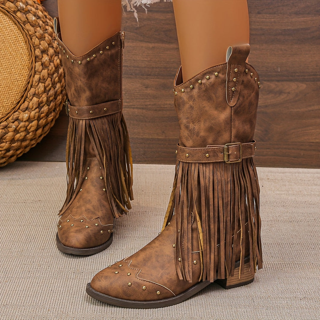 Aurelia™ | Western Tassel Boots