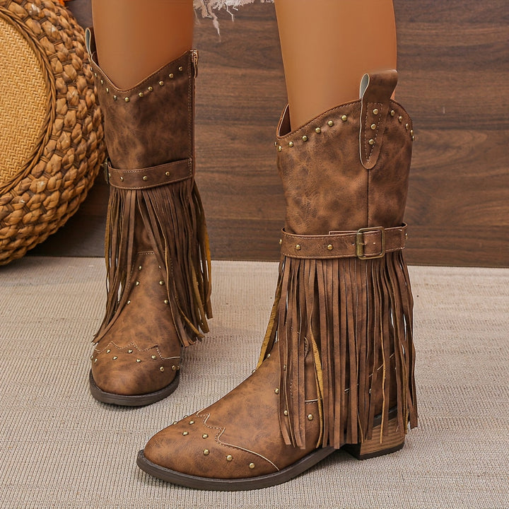 Aurelia™ | Western Tassel Boots