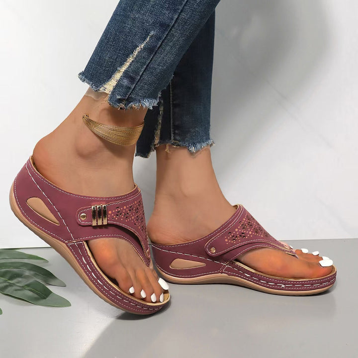 Eliza™ | Supportive Wedge Sandals